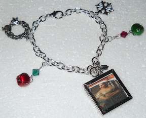 A Twelfth Knight Tale silver-plated Christmas bracelet