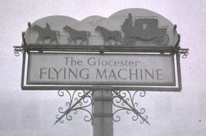 Brockworth - Flying Machine Sign