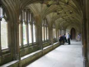 Anybody recognize the cloisters from a famous movie?