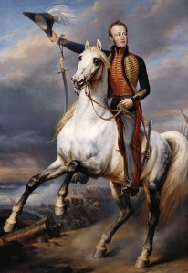 PRINCE OF ORANGE ON HORSE