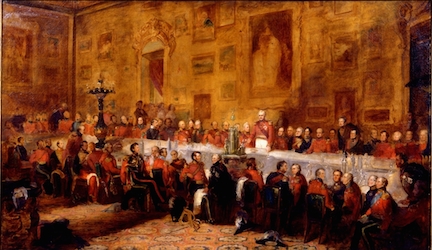 Waterloo Banquet by William Salter, 1836, Apsley House