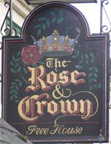 Rose & Crown sign