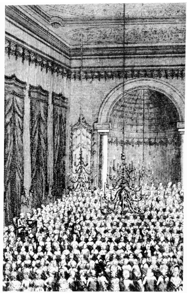 Mrs. Cornelys's assembly room at Carlisle House