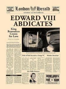 London Herald (Edward VIII’s Abdicates)