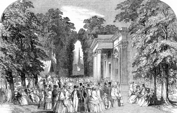 Royal Well Walk, Pump Room, 1850